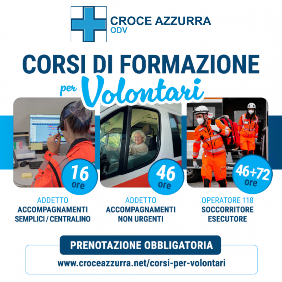 CROCE AZZURRA ODV...MOLTO PIU' CHE 118!